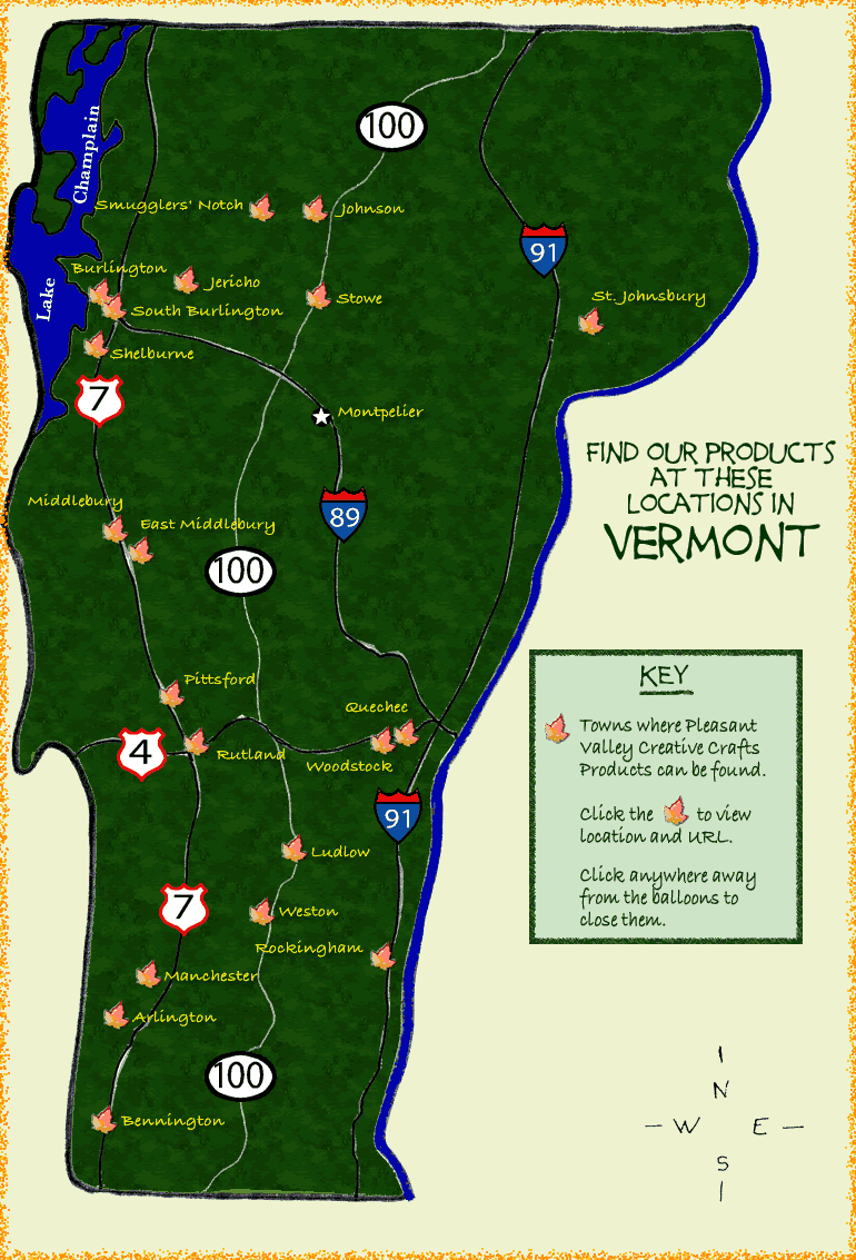 Vermont Map